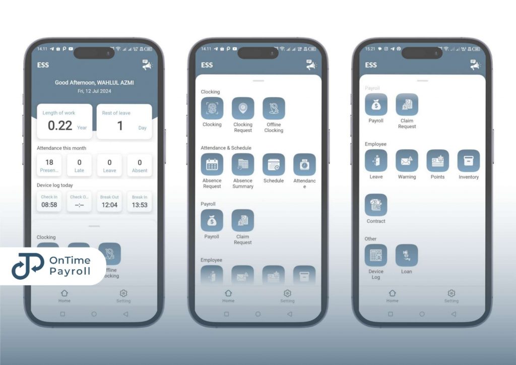 aplikasi absensi karyawan terbaik adalah OnTime Payroll