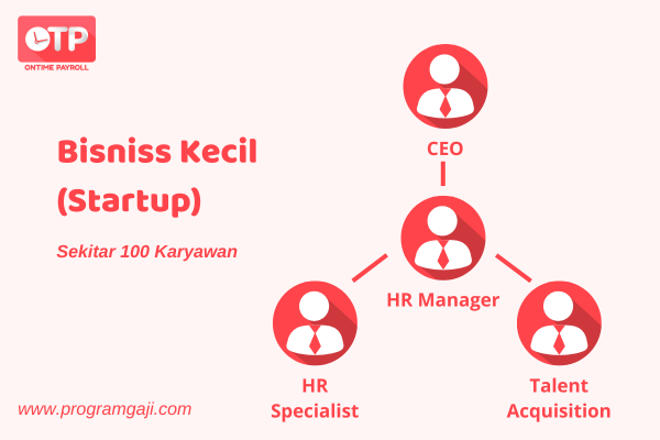 Struktur Organisasi Hrd Untuk Berbagai Ukuran Perusahaan Ontime Payroll