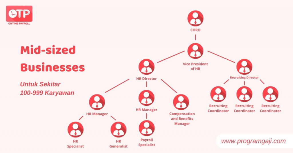 Struktur Organisasi Hrd Untuk Berbagai Ukuran Perusahaan Ontime Payroll